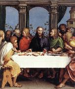 HOLBEIN, Hans the Younger The Last Supper g oil on canvas